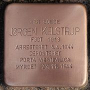 Jørgen Kelstrup snublesten
