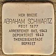 Stolperstein_für_Abraham_Schwartz_(Kopenhagen)