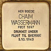 Stolperstein_für_Chaim_Wassermann_(Kopenhagen)