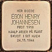 Stolperstein_für_Egon_Henry_Johannesen_(Kopenhagen)