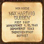 Stolperstein_für_Max_Hartwig_(Frederiksberg)