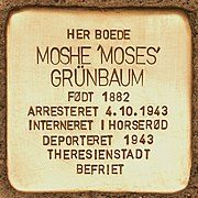 Stolperstein_für_Moshe_Grünbaum_(Kopenhagen)