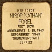 Stolperstein_für_Nisop_Fogel_(Kopenhagen)