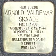 arnold skaade snublesten