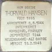 thorvald hansen snublesten